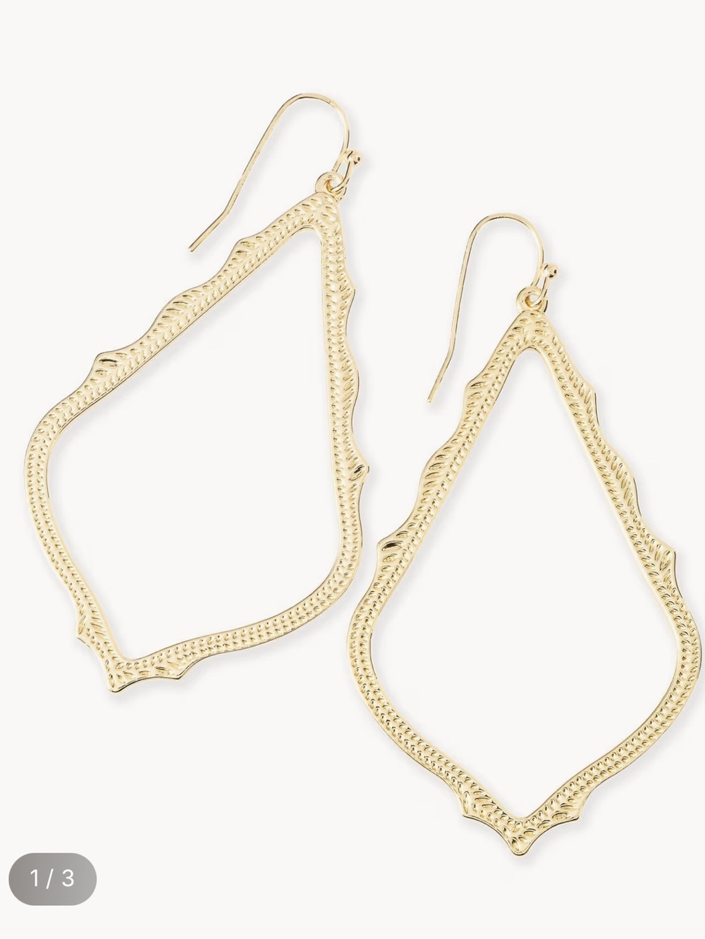 KENDAR SCOTT Sophee Drop Earrings - Gold